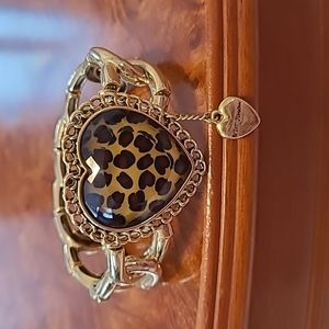 Betsey Johnson gold bracelet